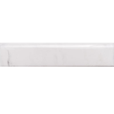 Providence 2'' x 10'' Ceramic Bullnose Tile TrimÂ in White -  The Tile Life, TBIST0210WHBN