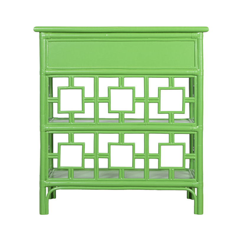 Sobe End Table, Bright Green