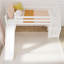 Lit mezzanine simple en bois massif Kincer-1183556949
