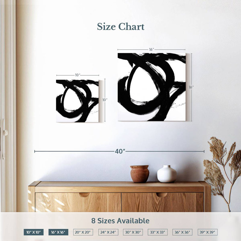Avery Circular Strokes I, H 10 po x l 10 po