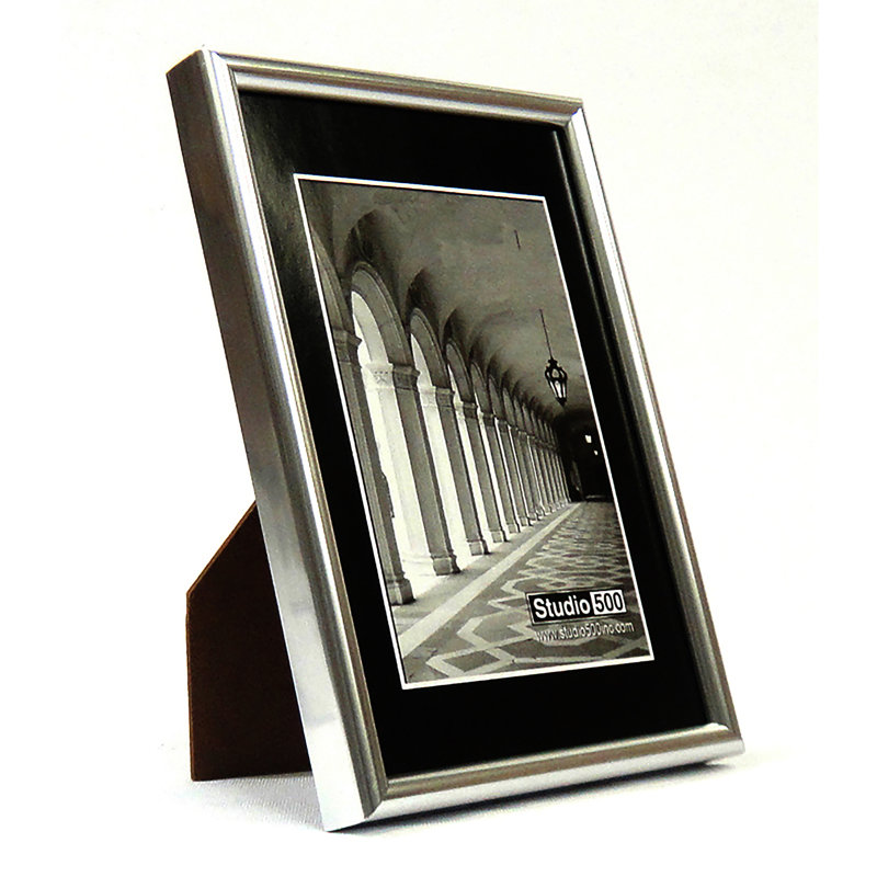 Cadre photo Glam Americana, 6 po x 4 po, Argent