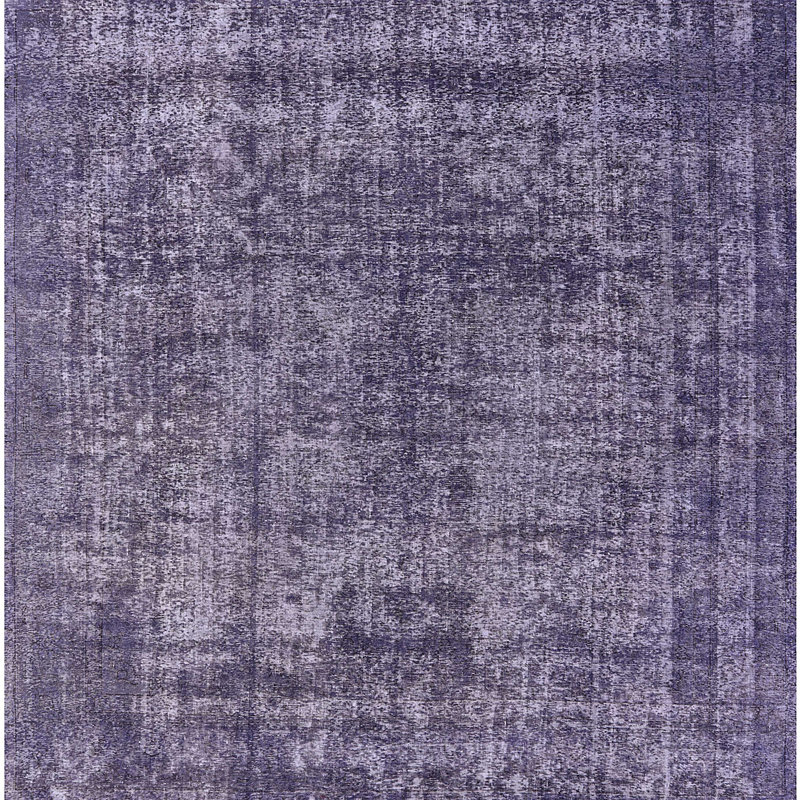 Tapis 100% Mid-Century moderne lavable à la machine 2243, Carré 7 pi