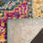 Felty Oriental Blue/Pink Area Rug-1784676675
