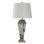 Glass Table Lamp - Kynlee Gold - White Shade