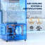 Chichef Ice Maker 100 lb. Daily Production Gourmet Clear Ice Built-In Ice Maker