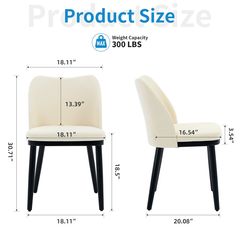 Side Chair, Beige