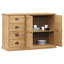 Peoa 113cm Solid Wood Sideboard-1948212545