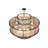 16 - Light Dimmable Drum Chandelier