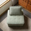 1 Seater Corduroy Sofa