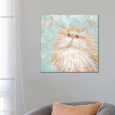 Cherub 1 Piece Wrapped Canvas Painting