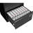 3 Drawer Filing Cabinet With Lock, Metal Lateral File For Home Office, Large Capacity Storage, -Proof, Black 3 Proof & Easy Access-2017477201