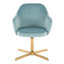 Fauteuil d'appoint pivotant Braylee-110665950-121839798