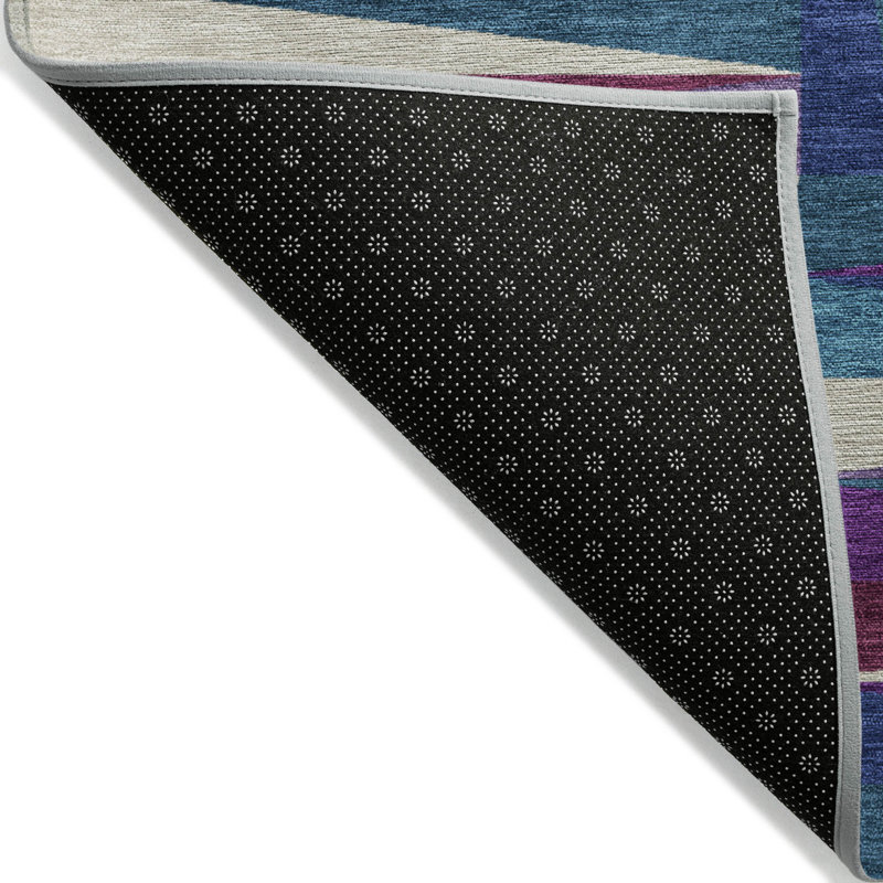 Azura Purple Washable Indoor-Outdoor Rug - , 9' x 12'