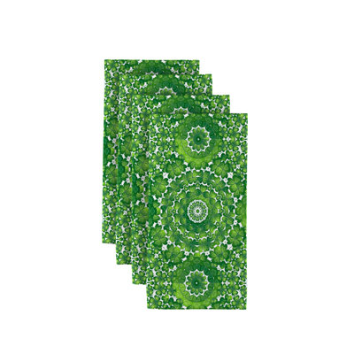 Slawson Polyester Floral Square Napkin