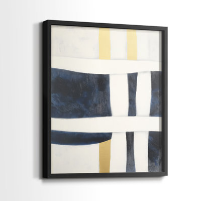 Série ABSTRACT DCCDXCV - reproduction encadrée de qualité supérieure - prête à être accrochée - aucun clou requis