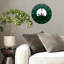 Horloge murale ronde en bois 10 po, mouvement à quartz silencieux, imprimé UV, à piles-1828660708