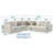 Ritzy 5-piece Modular Sectional