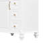 Meuble-lavabo autoportant 24 po avec lavabo en céramique, tiroir escamotable et rangement pour armoire Capsella-625174818