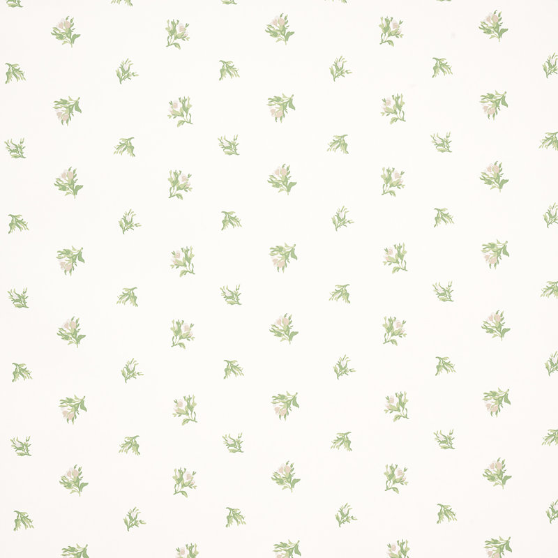 Margie Floral Wallpaper, Gris