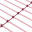 Lit superposé en métal rose avec lit gigogne - chambre à coucher moderne et élégante, solution peu encombrante, structure pour la longévité, utilisation silencieuse et stable, grande capacité de bruit, escalier sécuritaire, structure simple, facile à assembler