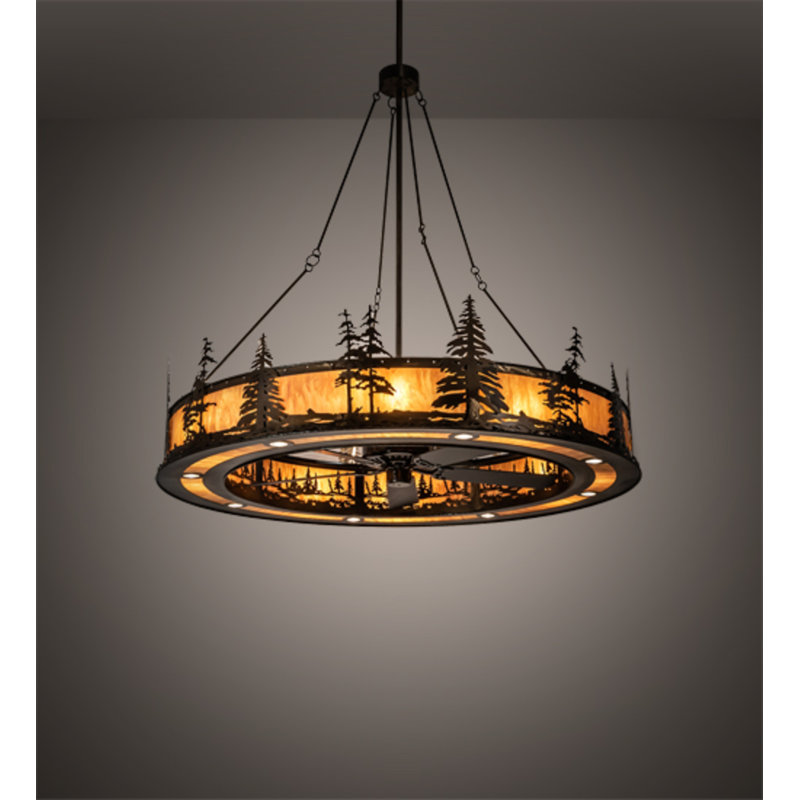 Jamareon 30'' Ceiling Fan with Light Kit