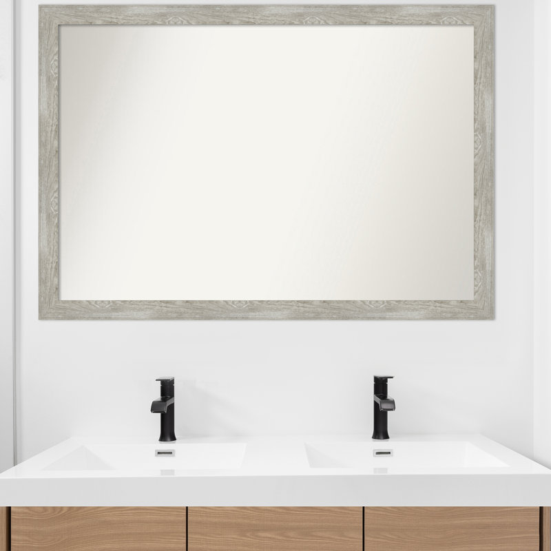 Miroir de salle de bain Regen, Rectangle, 31,5 po x 45,5 po