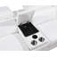 Ensemble de canapé modulaire inclinable électrique en cuir italien à grain supérieur, de causeuse console et de chaise avec appuis-tête électriques-110829057