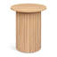 Table de chevet d'appoint moderne en bois naturel avec petits pieds antidérapants, idéale pour les petits espaces.-415348441-415348445
