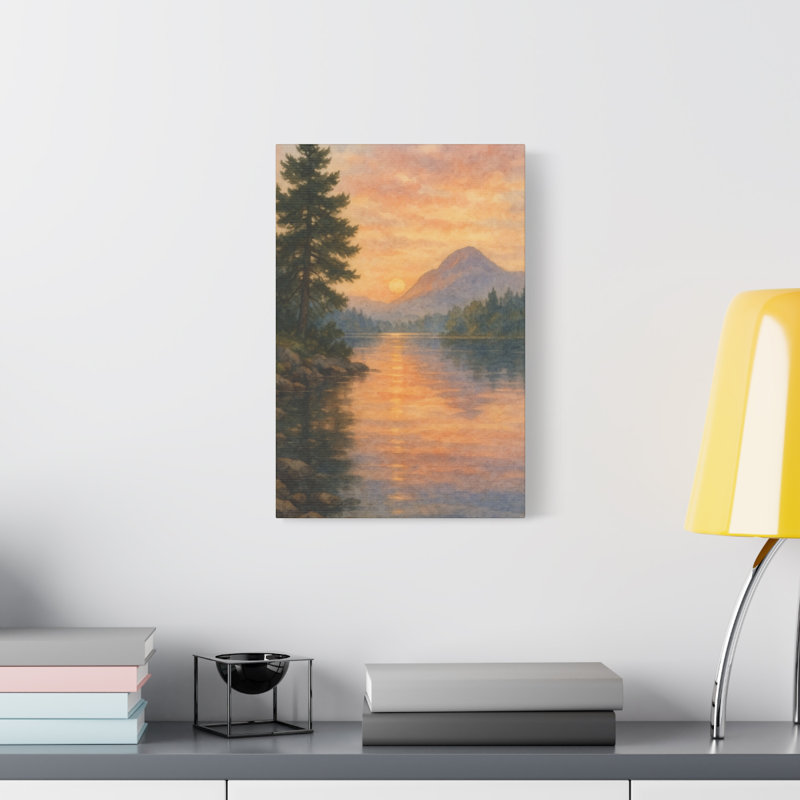 Aaroon Single Picture Frame Print on Canvas, 45.72 cm H x 30.48 cm W