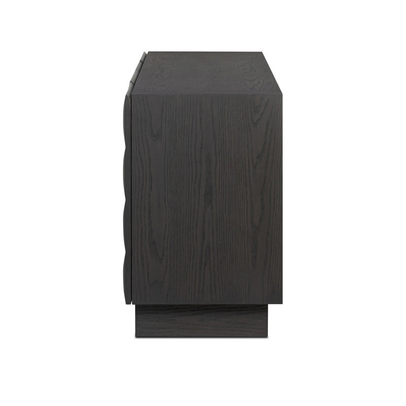 Swell Solid Wood Media Console