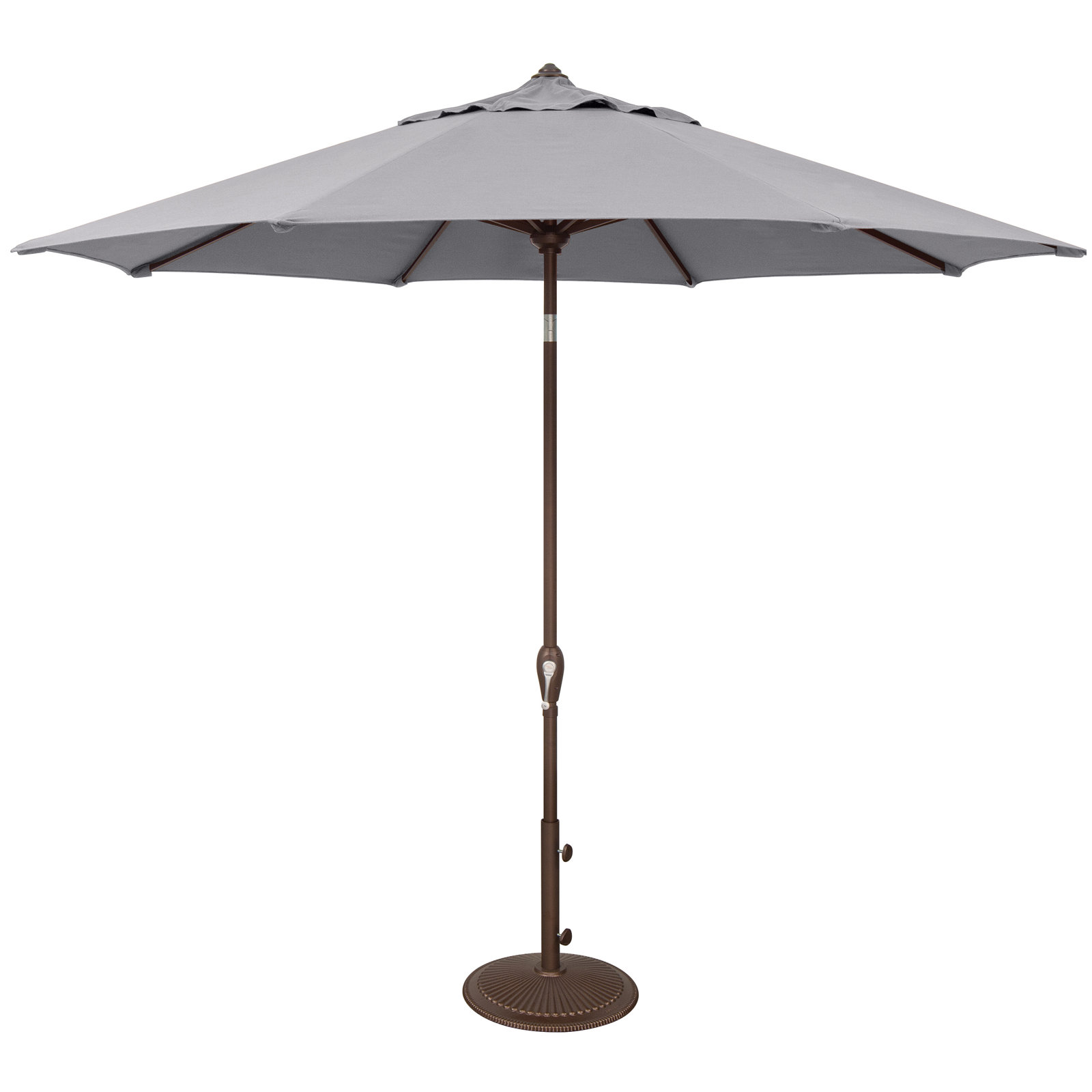 Colete 9' Market Sunbrella Umbrella, Bronze, Granite Sunbrella®