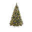 Lighted Artificial Pine Christmas Tree-1100897499