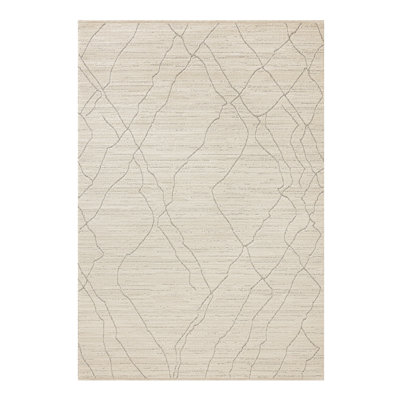 Maresia Wavy Area Rug, Ivory