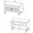 Clackamas White Oak 2-Door Storage Bench-18582653