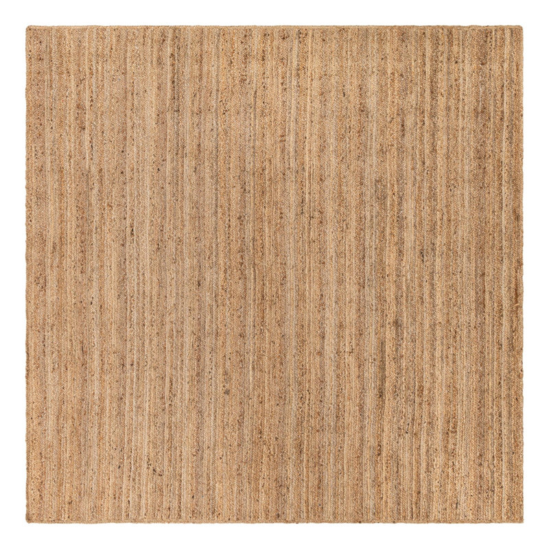 Meador Hand Braided Chindi Rugs, Square 10'