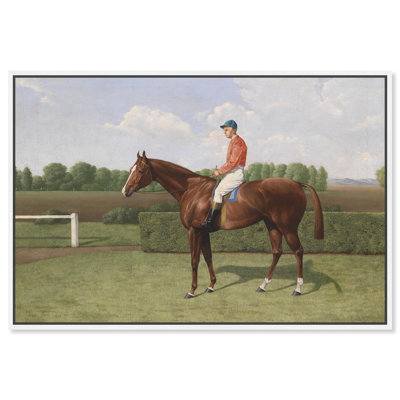 Sports et équipes - Gondolat équestre par Emil Adam - Peinture