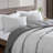 Kenneth Cole Solution Solid Grey King Comforter Set-95188428