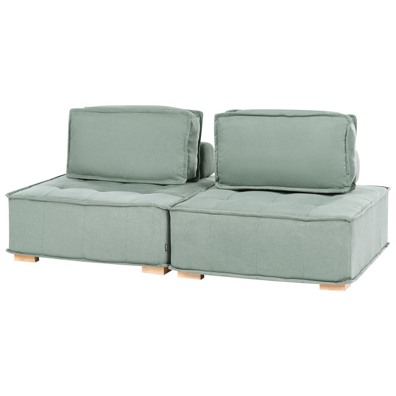 Modular Sofa TIBRO Fabric , 2, Light Green