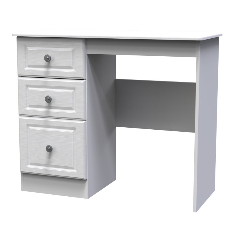 Fully Assembled Argyle Dressing Table, White