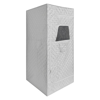 Portable 1 - Person Steam Sauna Box W/ Remote Control
