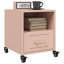 Quinette 36cm W Steel Bedside Table-108085469