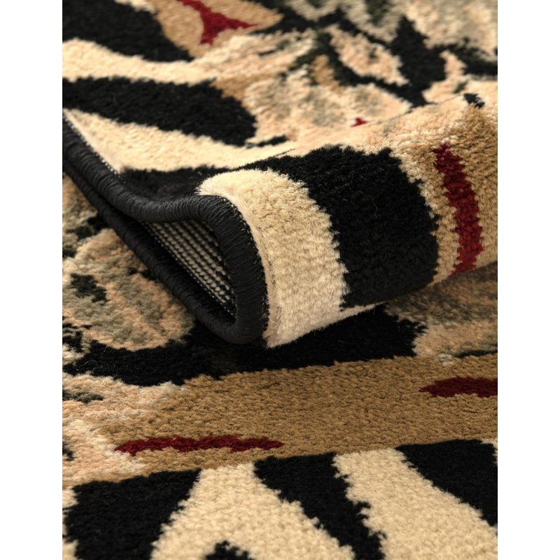 Testerman Power Loom Cream Rug, Rectangle 2' x 3'1"
