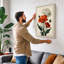 Three Gerbera Bloom Botanical - Wrapped Canvas-1371165636-1371165683