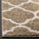 Helsel Shag Performance Geometric Rug