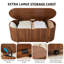 Coffre de rangement en bois pour chambre à coucher, salon, entrée-361242029
