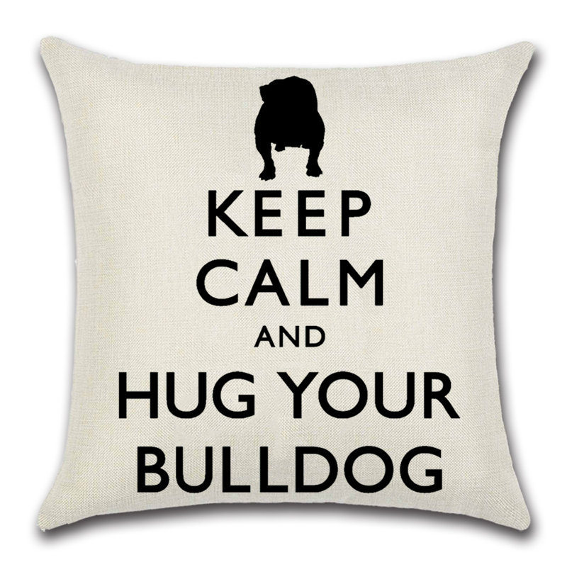  Housse de coussin en lin, Keep Keep