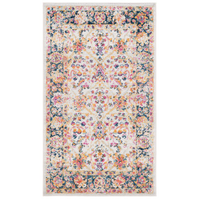 Christa Oriental Cream Area Rug