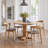 Tabi Dining Table Brown