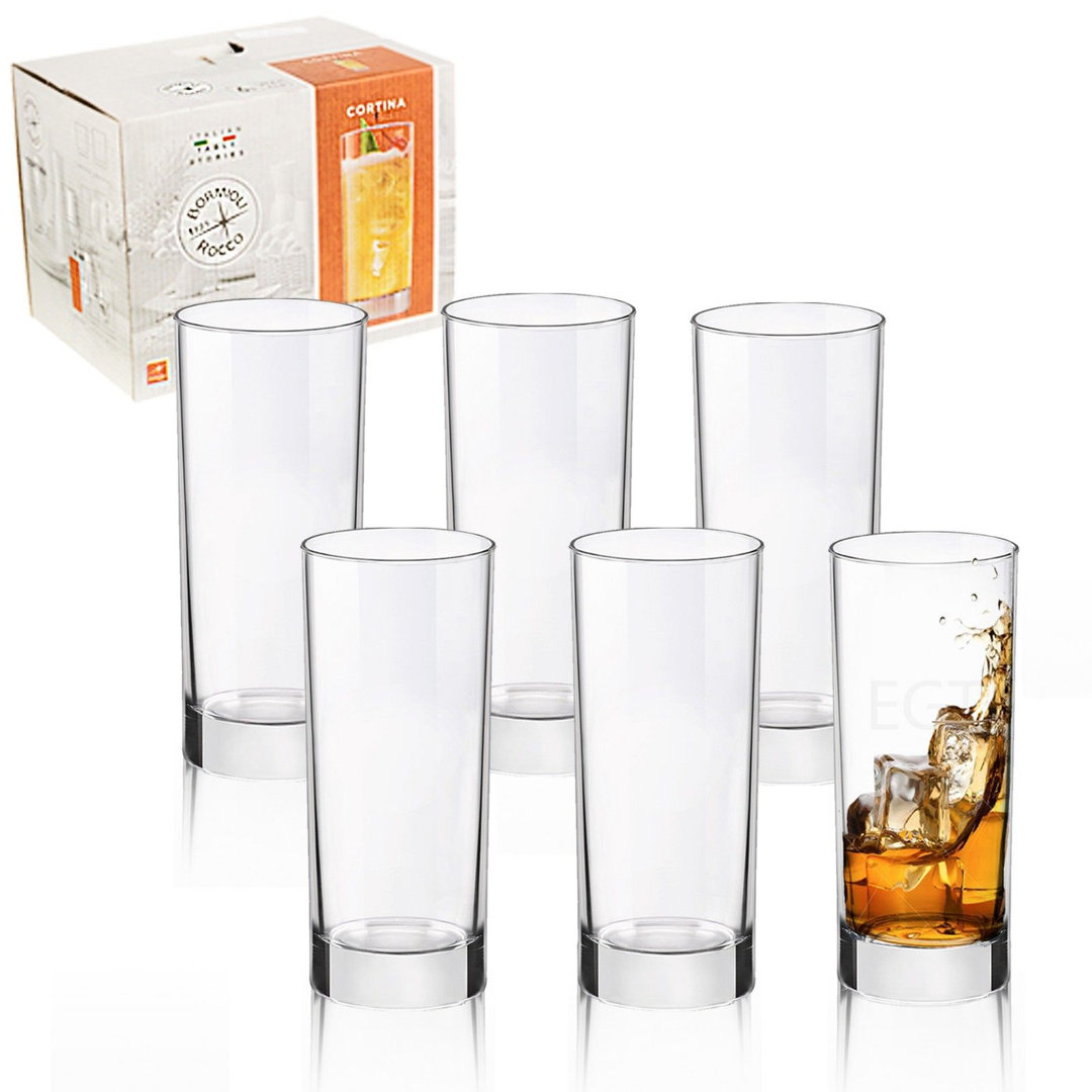 Cortina 275ml Drinking Glass Set