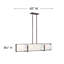 Lustre rectangulaire spectaculaire à 4 lumières Element-413994615